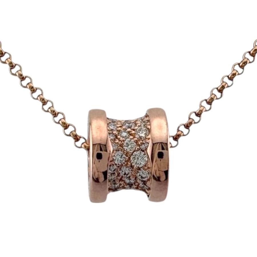 BVLGARI（ブルガリ） B-zero.1 ビーゼロワン パヴェダイヤ ネックレス