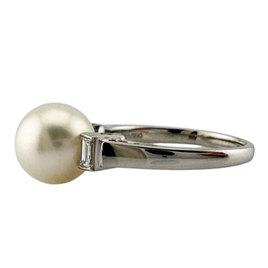 MIKIMOTO pt900 リング　ミキモト プラチナリング MIKIMOTO（ミキモト） リング 指輪 12.5号 Pt900プラチナ パール