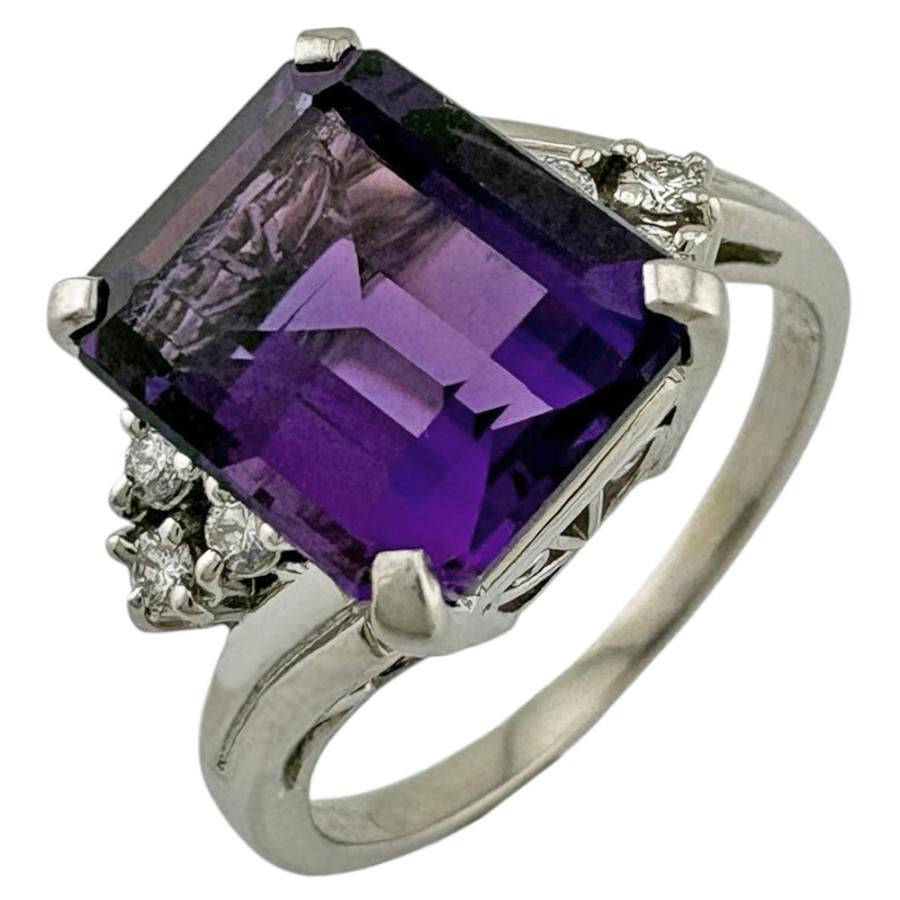 MIKIMOTO（ミキモト） リング 指輪 11号 Pt950プラチナ アメジスト