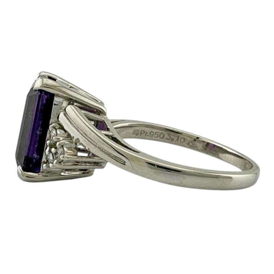 MIKIMOTO（ミキモト） リング 指輪 11号 Pt950プラチナ アメジスト