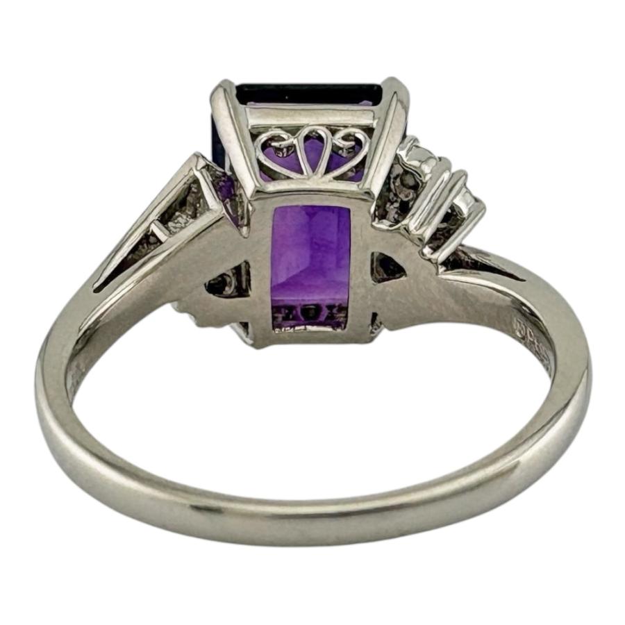 MIKIMOTO（ミキモト） リング 指輪 11号 Pt950プラチナ アメジスト