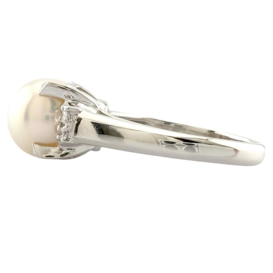 タサキ リング 指輪 9.5号 Pt900プラチナ パール レディース TASAKI