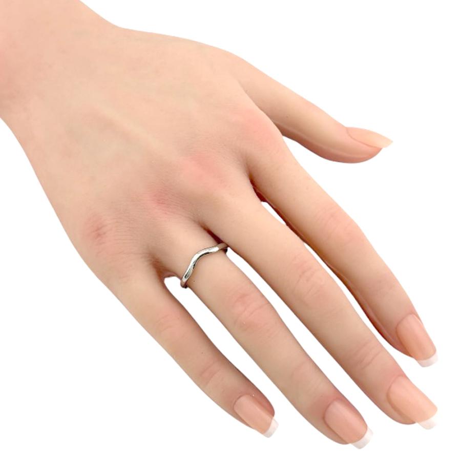 TIFFANY&Co.（ティファニー） カーブ ド バンド リング 指輪 Pt950