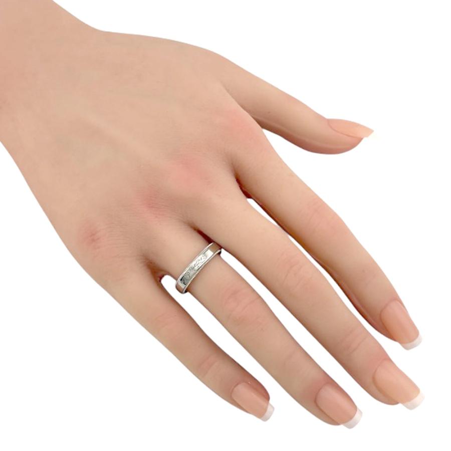 TIFFANY&Co.（ティファニー） ミルグレイン リング 指輪 14号 Pt950