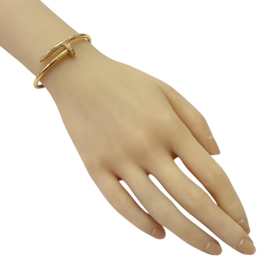Cartier（カルティエ） ジュストアンクル バングル 18金 K18イエロー