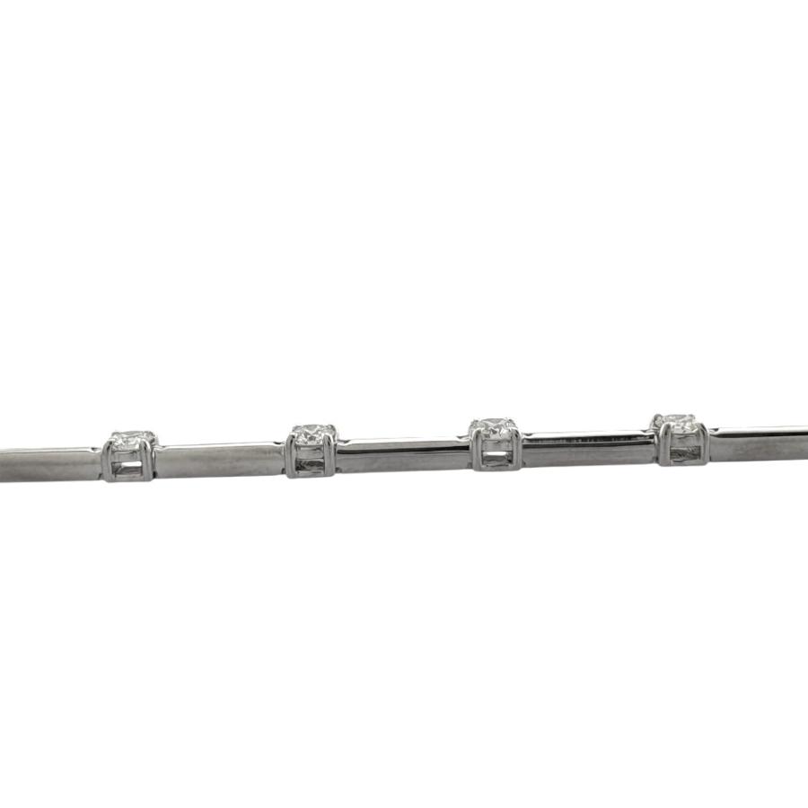 タサキ ブレスレット 18金 K18ホワイトゴールド ダイヤモンド