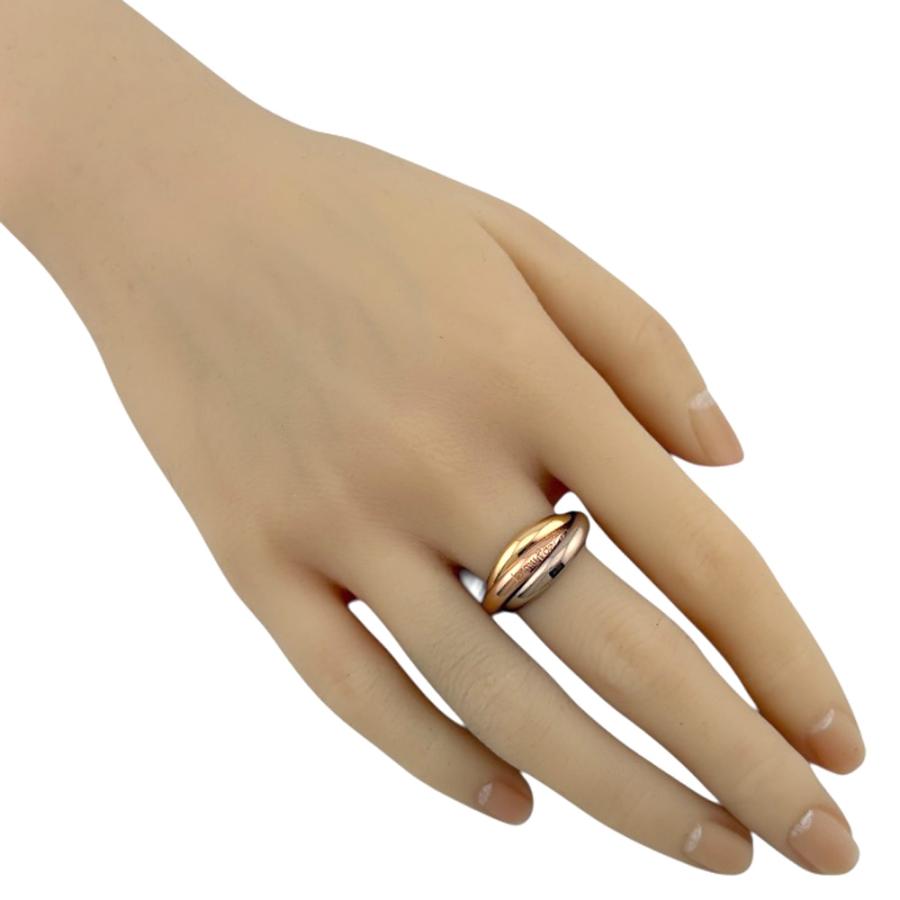 Cartier トリニティリング 18Kゴールド52 Cartier（カルティエ） トリニティ リング 指輪 13.5号 18金 K18