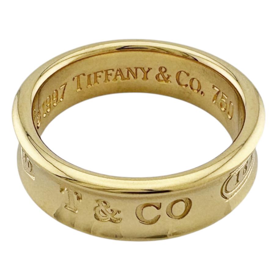 美品　Tiffany & Co. ティファニー 1837 ナローリング 16号 TIFFANY&Co.（ティファニー） 1837ナロー リング 指輪 16号 18金 K18