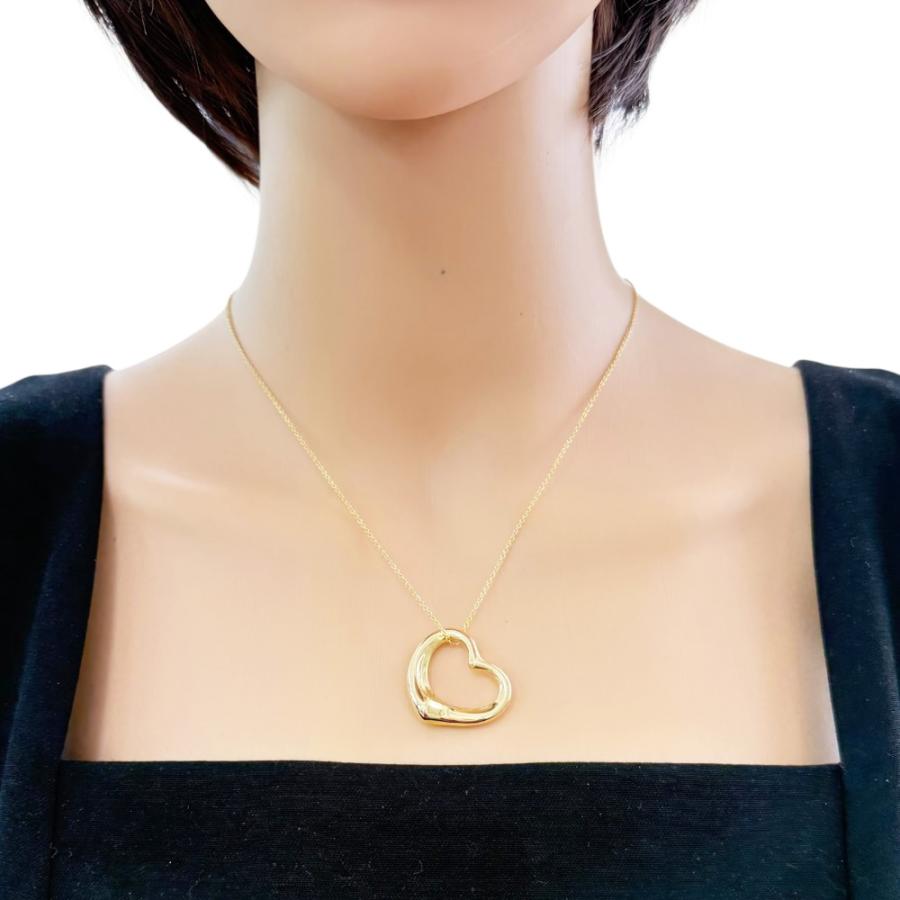 186000 TIFFANY&Co. ティファニー TIFFANY & CO. ティファニー オープンハート ペンダント 　 K18イエローゴールド レディース [1000027781981] TIFFANY&Co.（ティファニー） オープンハート ネックレス 18金 K18