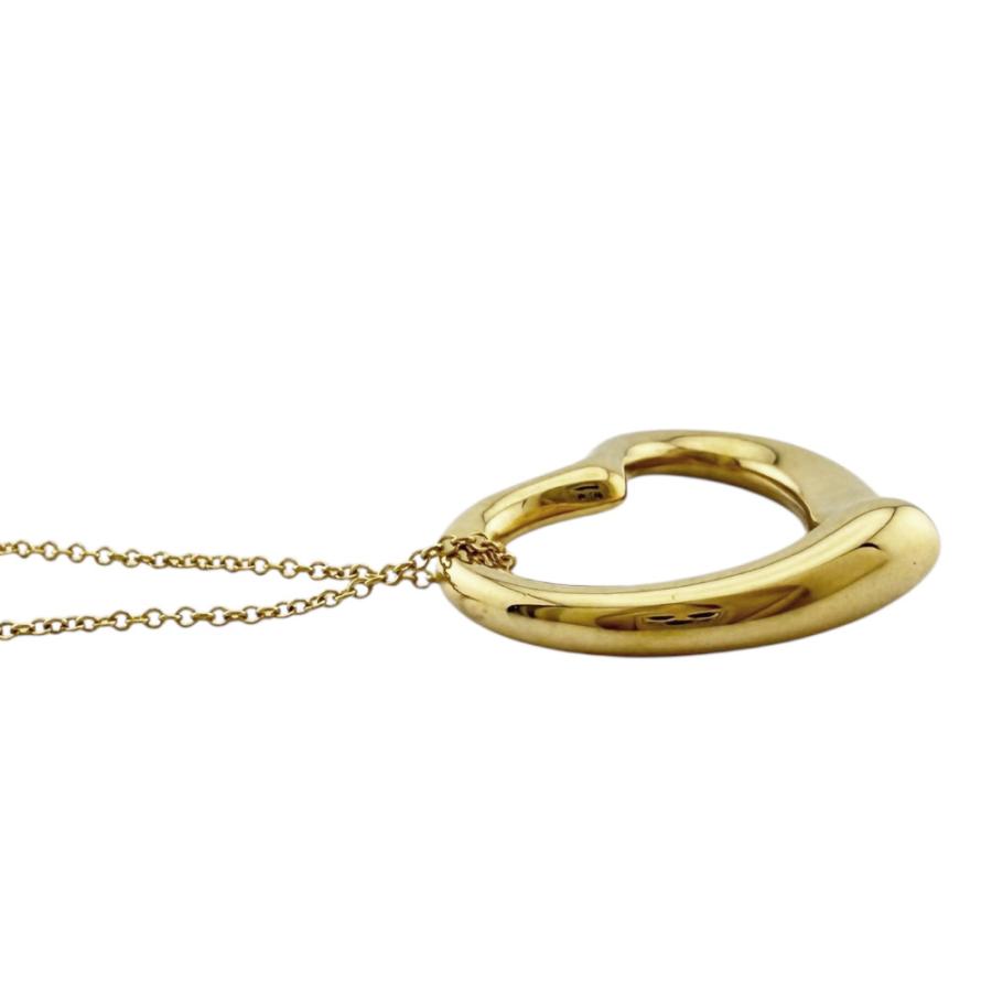 TIFFANY&Co.（ティファニー） オープンハート ネックレス 18金 K18