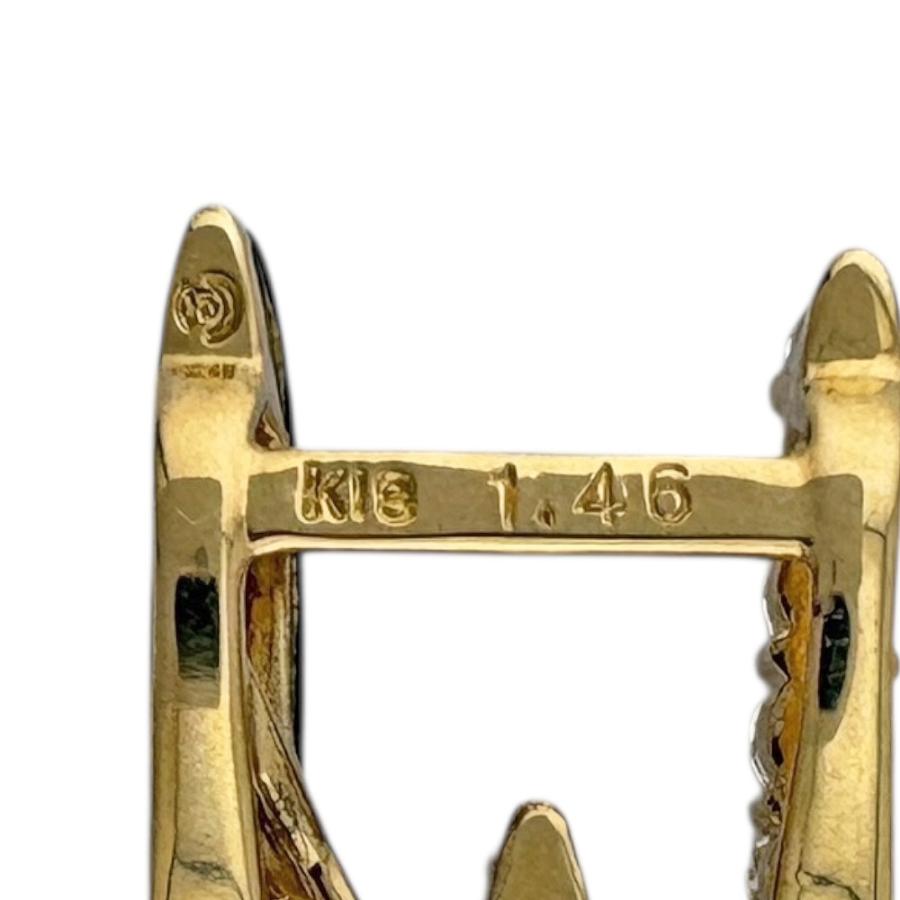 タサキ ペンダントトップ 18金 K18イエローゴールド ダイヤモンド