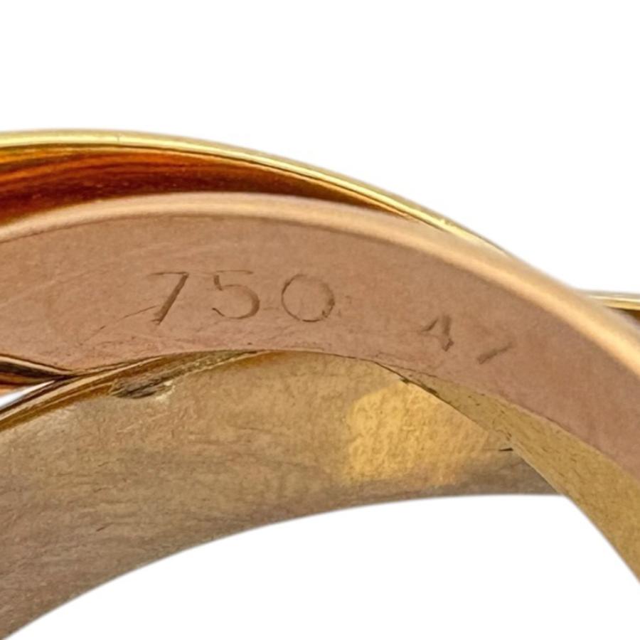 Cartier（カルティエ） トリニティ リング 指輪 7号 18金 K18イエロー
