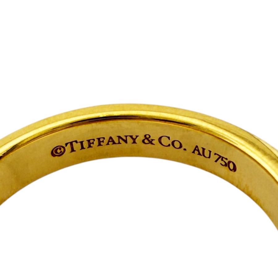 TIFFANY&Co.（ティファニー） ミルグレイン リング 指輪 6号 18金 K18
