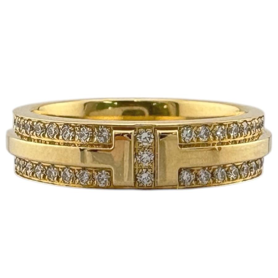 TIFFANY&Co.（ティファニー） Tナロー リング 指輪 6.5号 18金 K18