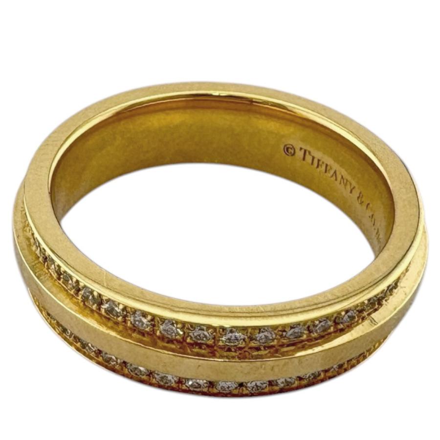 TIFFANY&Co.（ティファニー） Tナロー リング 指輪 6.5号 18金 K18 