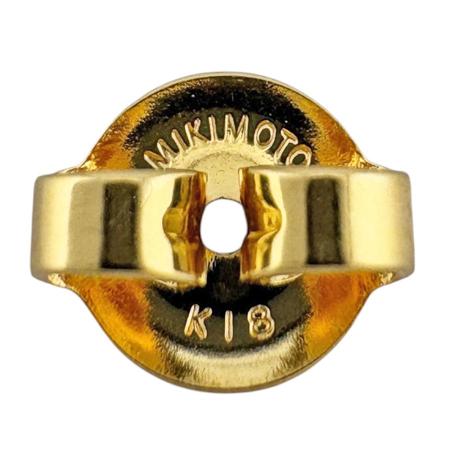 MIKIMOTO（ミキモト） ピアス 18金 K18イエローゴールド アコヤパール