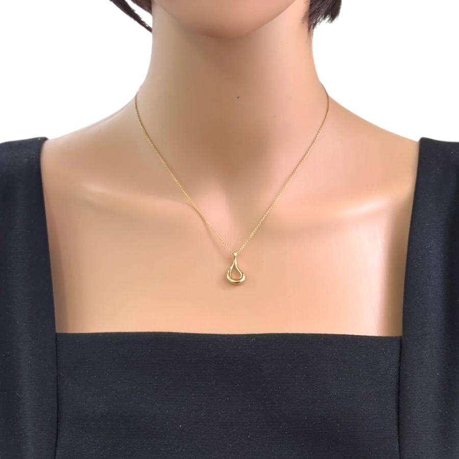 Tiffany ティファニー オープンティアドロップ　ネックレス TIFFANY&Co.（ティファニー） オープンティアドロップ ネックレス 18金