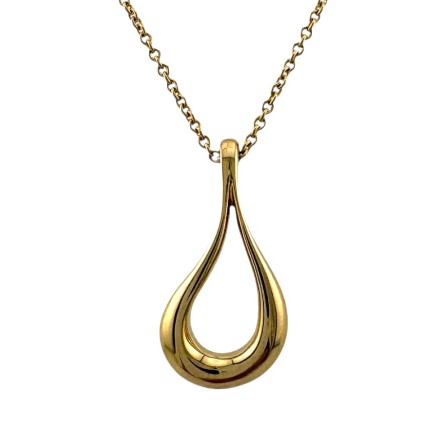 TIFFANY&Co.（ティファニー） オープンティアドロップ ネックレス 18金