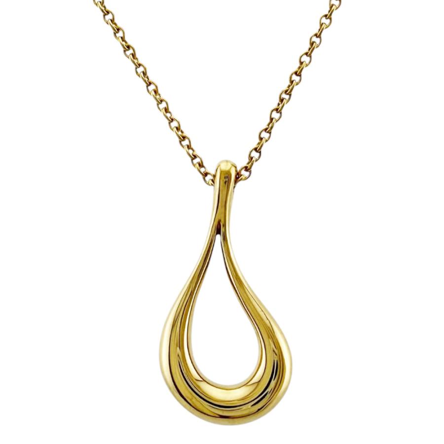 TIFFANY&Co.（ティファニー） オープンティアドロップ ネックレス 18金
