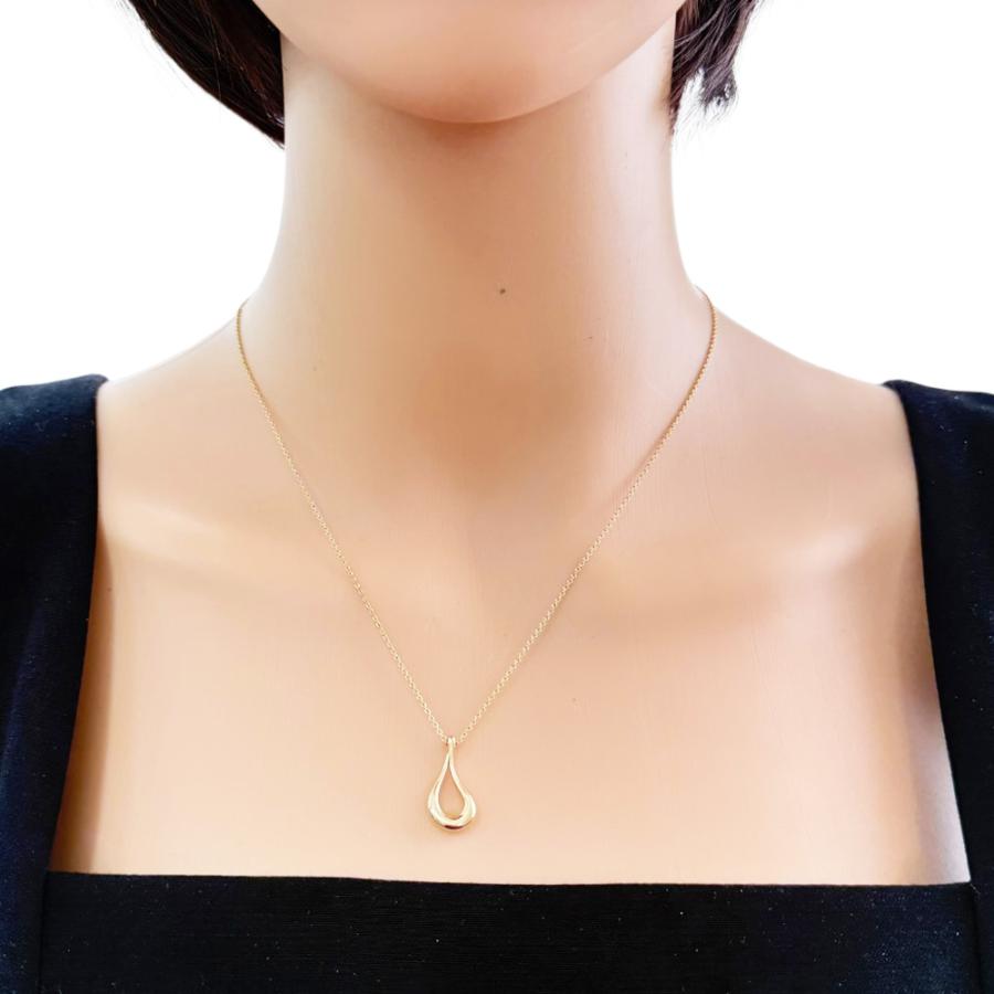 TIFFANY&Co.（ティファニー） オープンティアドロップ ネックレス 18金