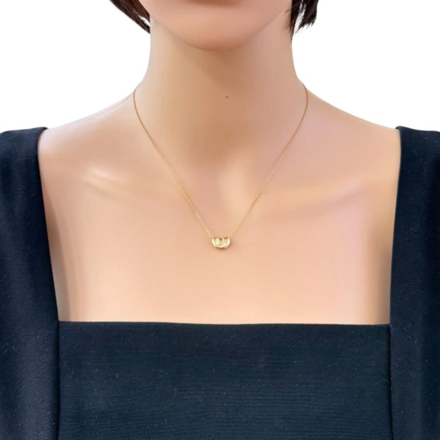 TIFFANY&Co.（ティファニー） ビーン ネックレス 18金 K18イエロー