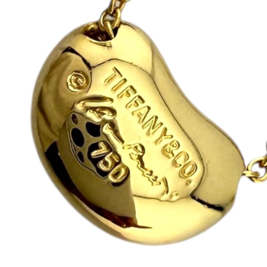 TIFFANY&Co.（ティファニー） ビーン ネックレス 18金 K18イエロー