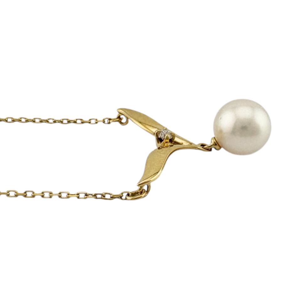MIKIMOTO（ミキモト） ネックレス 18金 K18イエローゴールド