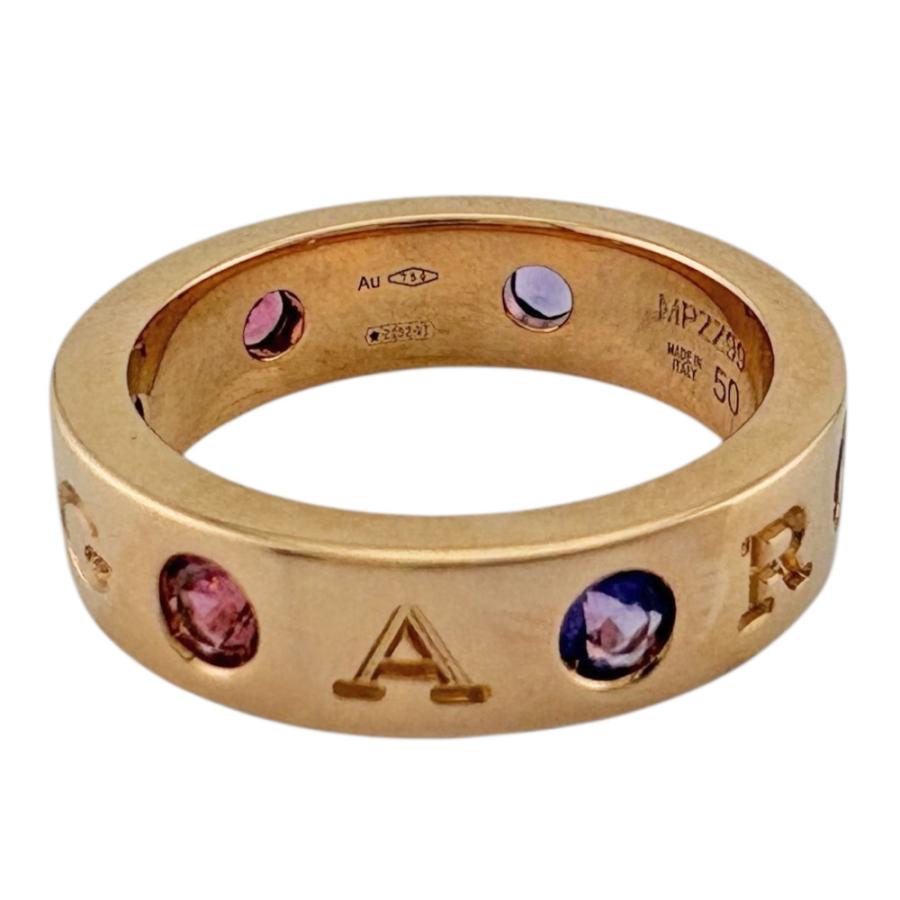 BVLGARI（ブルガリ） ローマンソルベ リング 指輪 9.5号 18金 K18
