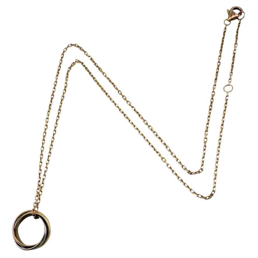 Cartier（カルティエ） トリニティ ネックレス 18金 K18ピンクゴールド
