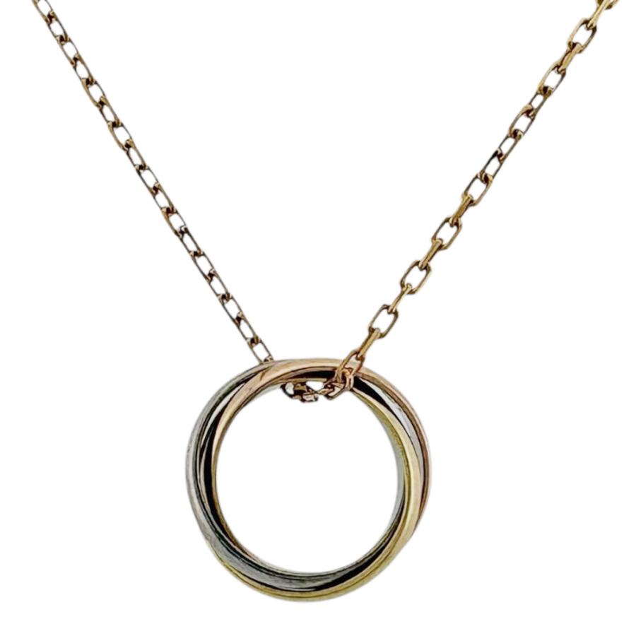 Cartier（カルティエ） トリニティ ネックレス 18金 K18ピンクゴールド