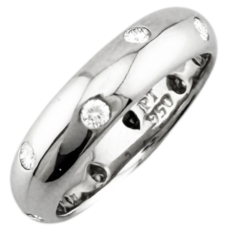 TIFFANY&Co. ティファニーPt950 ダイヤモンドリング プラチナ指輪 TIFFANY&Co.（ティファニー） ドッツ リング 指輪 8号 Pt950プラチナ