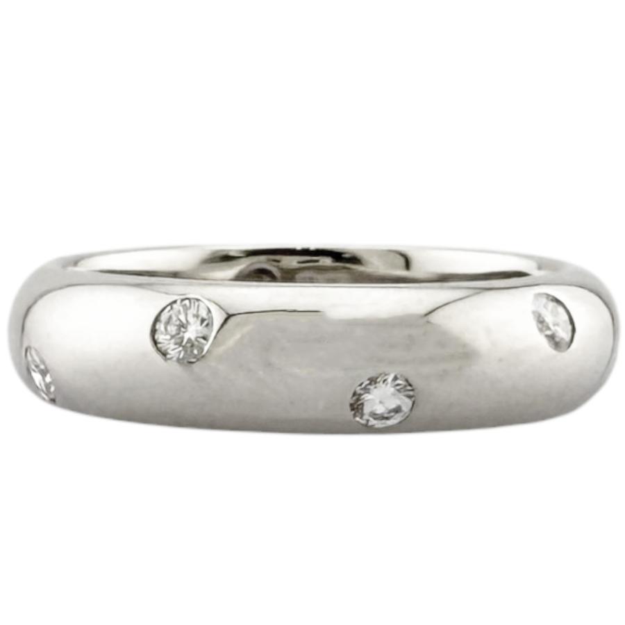 TIFFANY&Co.（ティファニー） ドッツ リング 指輪 8号 Pt950プラチナ