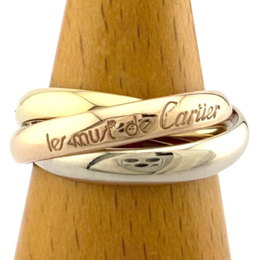 Cartier（カルティエ） トリニティ リング 指輪 16号 18金 K18イエロー