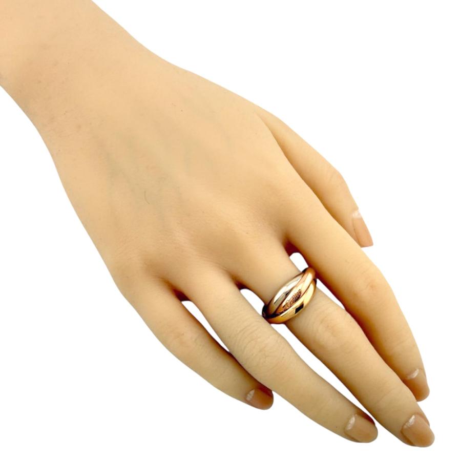 Cartier（カルティエ） トリニティ リング 指輪 16号 18金 K18イエロー