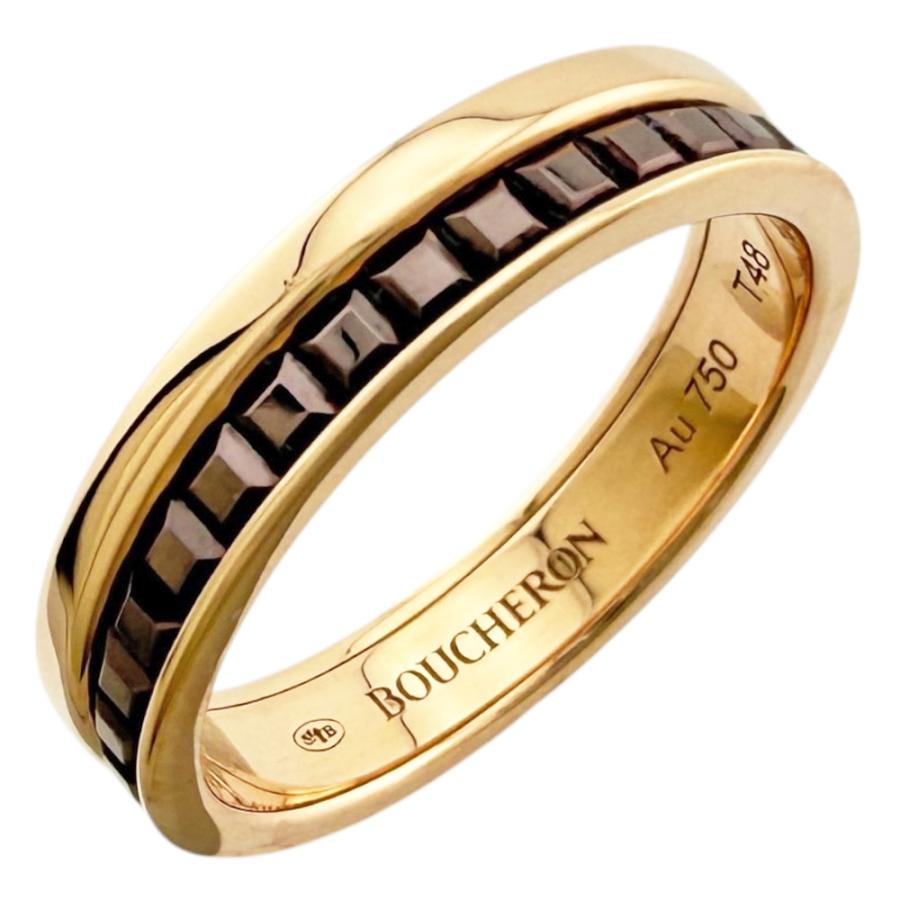 Boucheron キャトル クラシック リング ハーフ　K18 BOUCHERON（ブシュロン） キャトル クラシック リング ハーフ リング