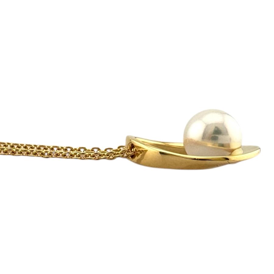 MIKIMOTO（ミキモト） ネックレス 18金 K18イエローゴールド アコヤ 