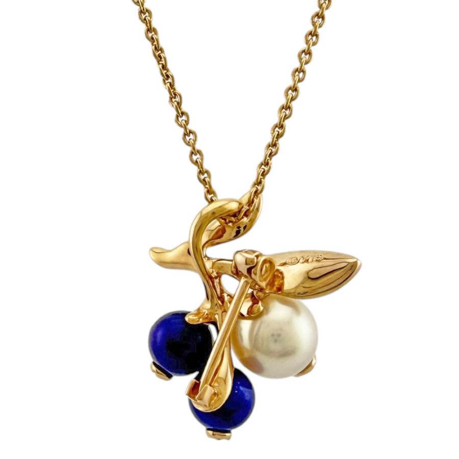 MIKIMOTO（ミキモト） ネックレス 18金 K18ピンクゴールド アコヤ
