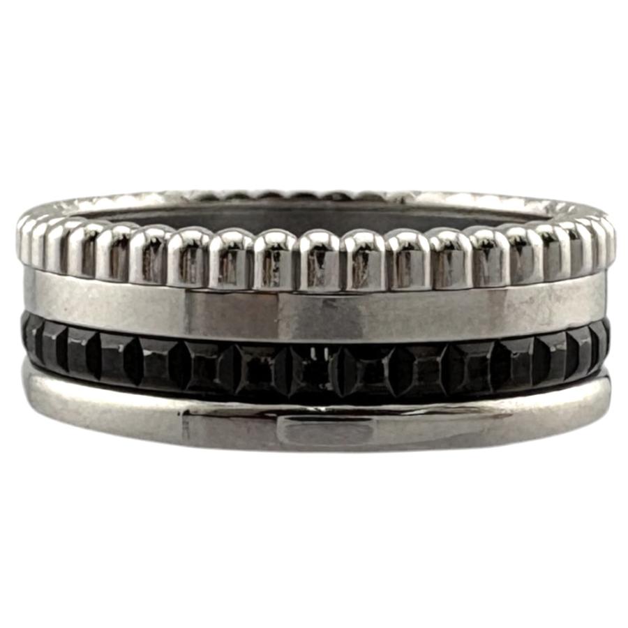 BOUCHERON（ブシュロン） キャトルブラック スモール リング 指輪 12号