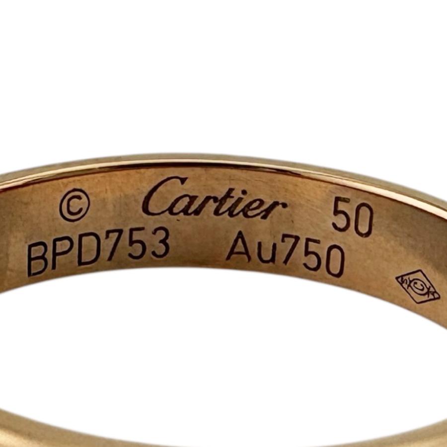 Cartier（カルティエ） ミニラブ リング 指輪 10号 18金 K18ピンク