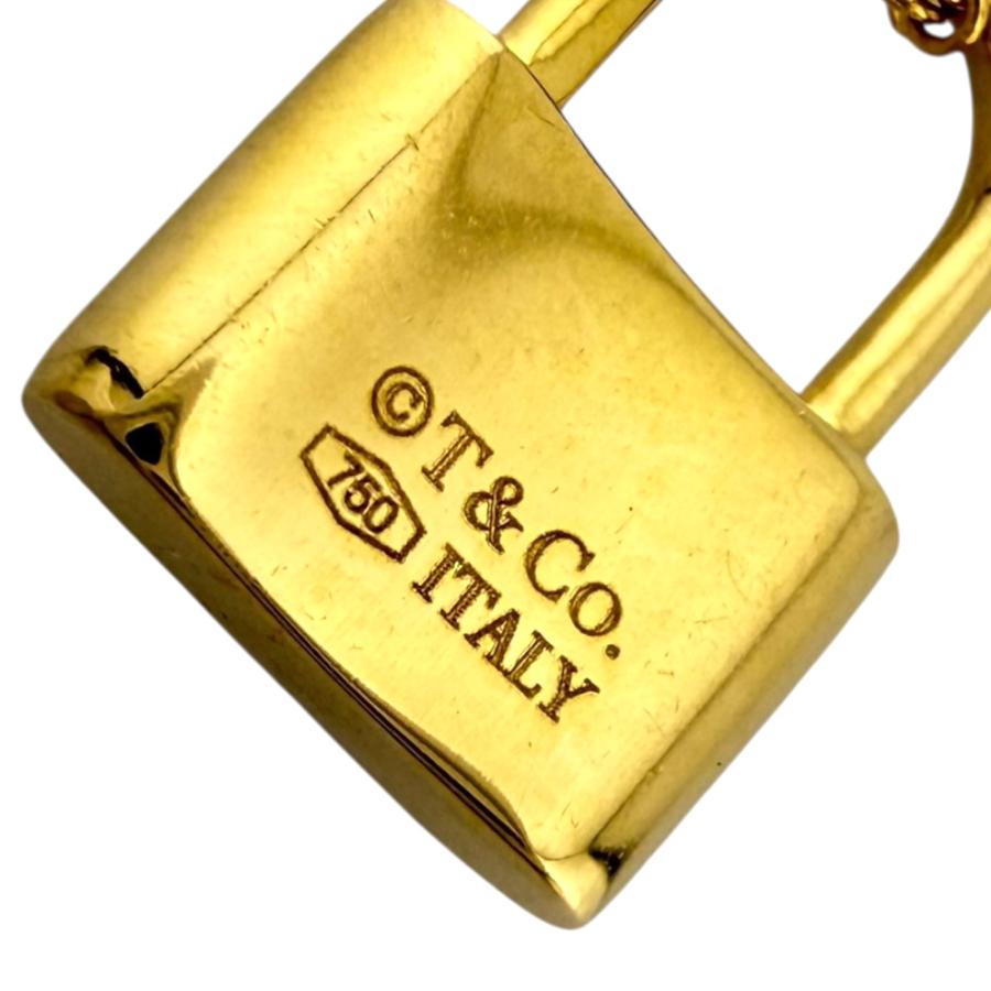 TIFFANY&Co.（ティファニー） ロック ネックレス 18金 K18イエロー