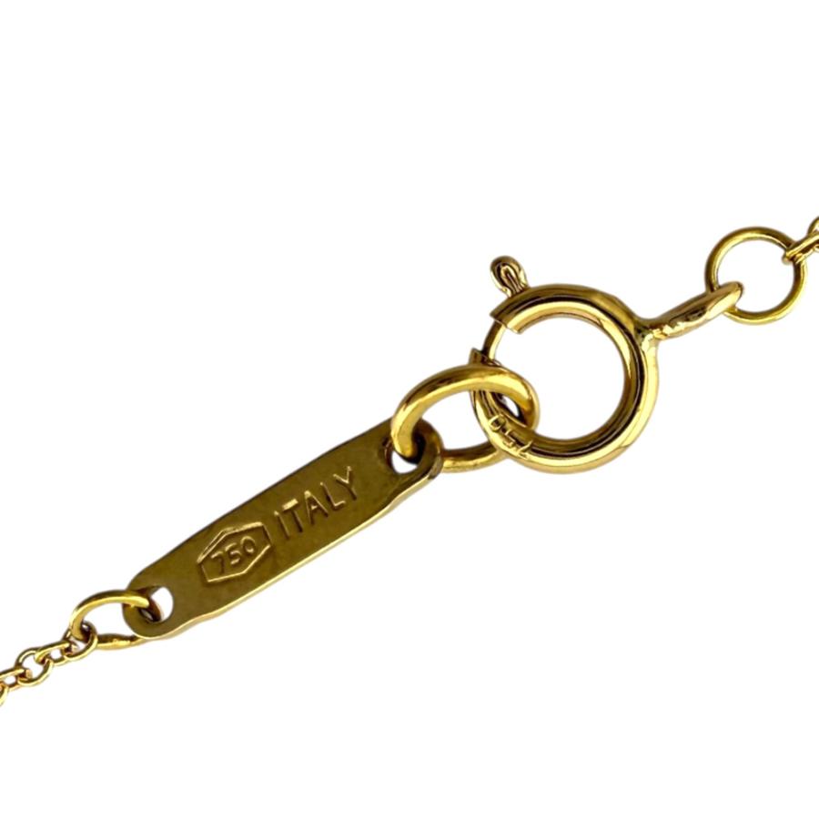 TIFFANY&Co.（ティファニー） ロック ネックレス 18金 K18イエロー