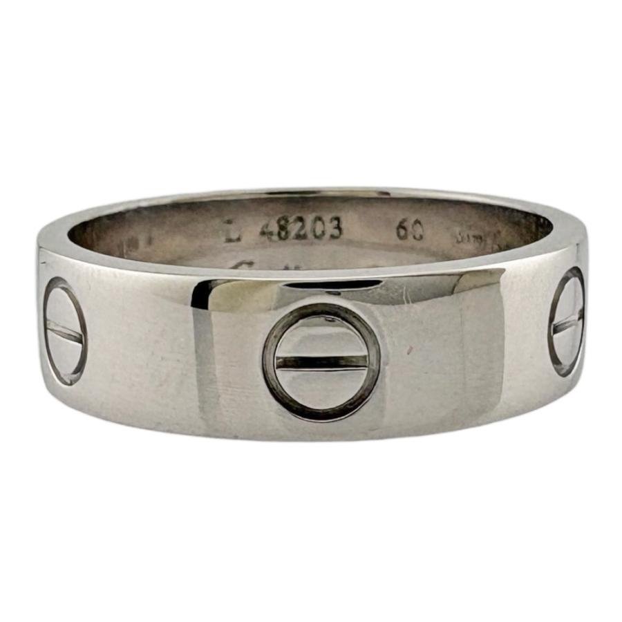 Cartier（カルティエ） ラブ リング 指輪 19号 18金 K18ホワイト