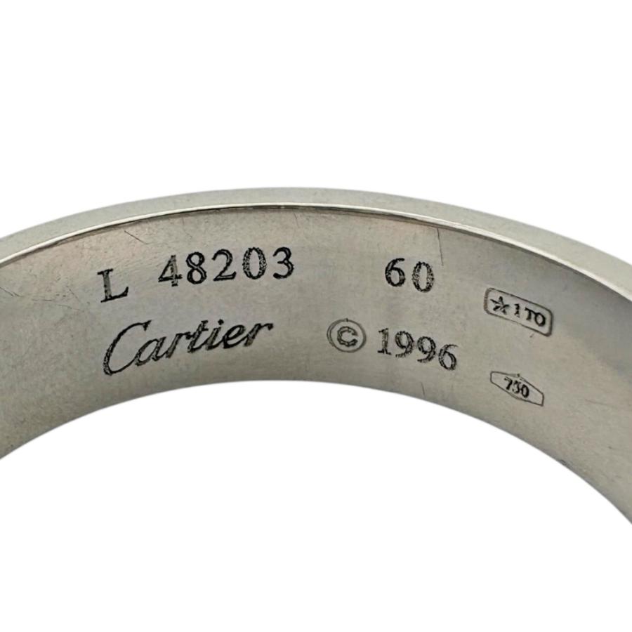 Cartier（カルティエ） ラブ リング 指輪 19号 18金 K18ホワイト