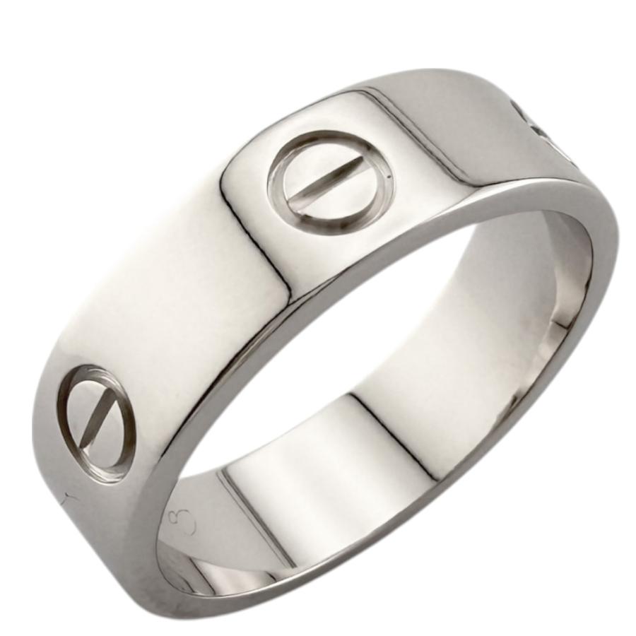 Cartier（カルティエ） ラブ リング 指輪 19号 18金 K18ホワイト