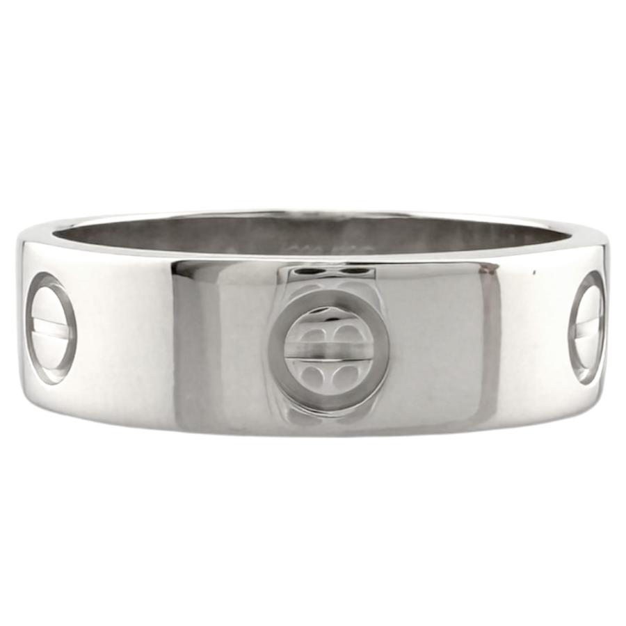 Cartier（カルティエ） ラブ リング 指輪 19号 18金 K18ホワイト