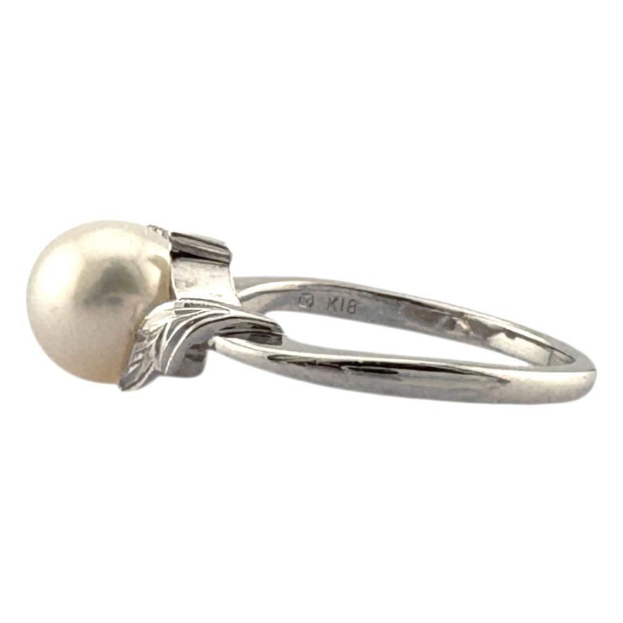 MIKIMOTO（ミキモト） リング 指輪 10.5号 18金 K18ホワイトゴールド