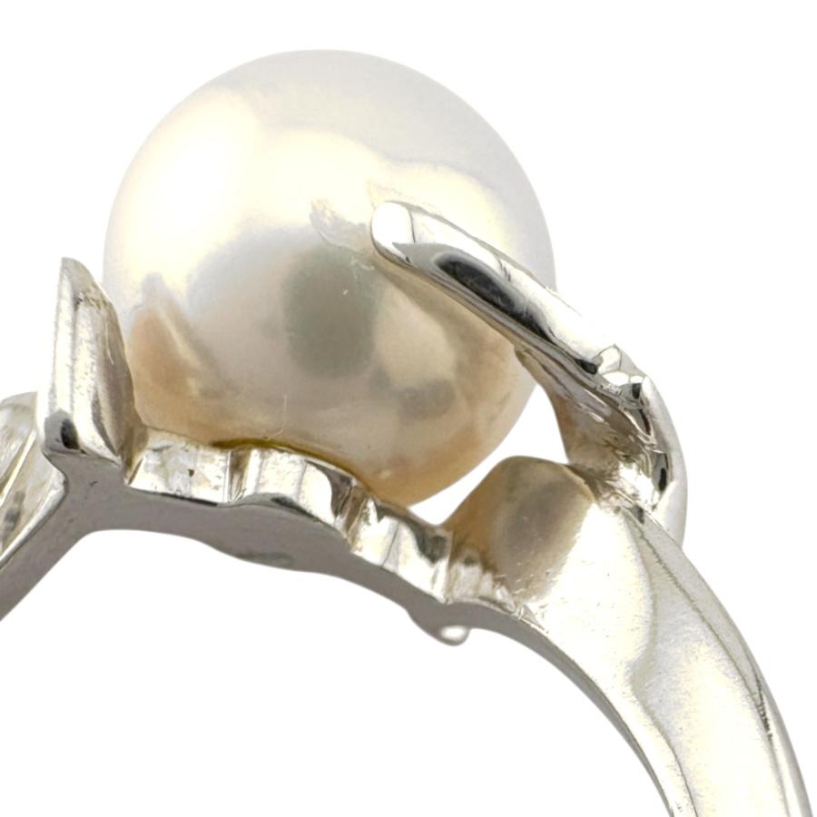 MIKIMOTO（ミキモト） リング 指輪 10.5号 18金 K18ホワイトゴールド