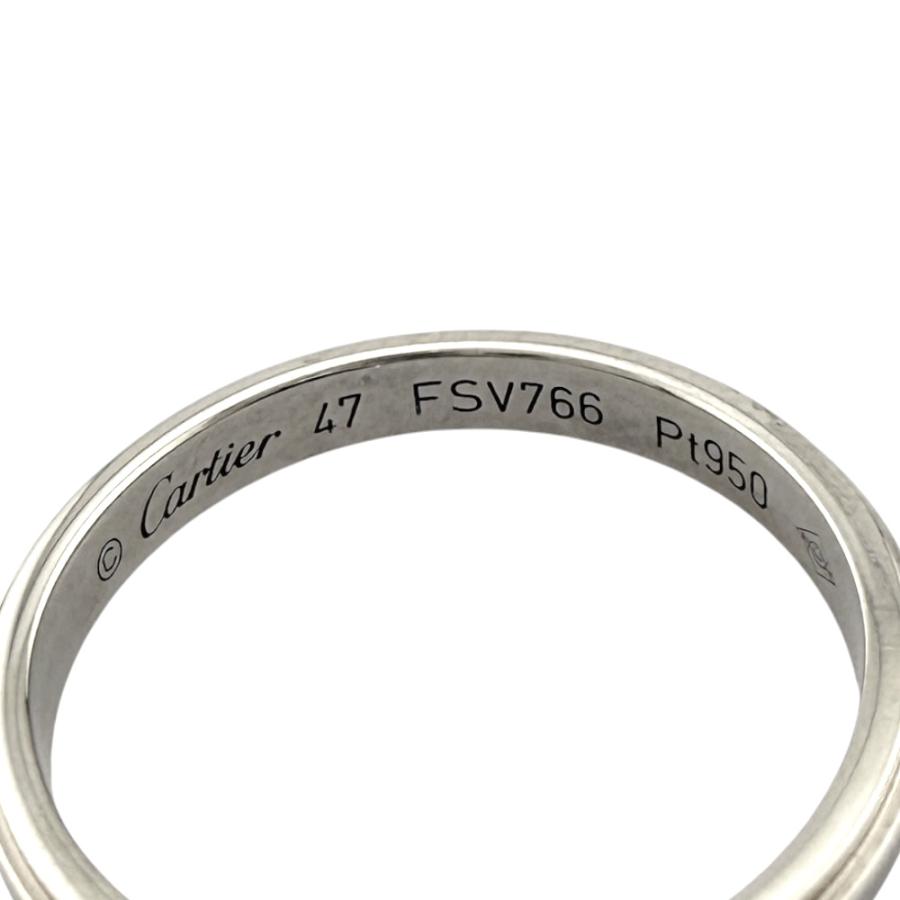 Cartier（カルティエ） ダムール ウェディング リング 指輪 7号 Pt950