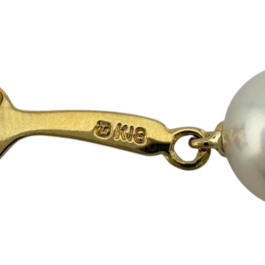 MIKIMOTO（ミキモト） ブローチ 18金 K18イエローゴールド パール