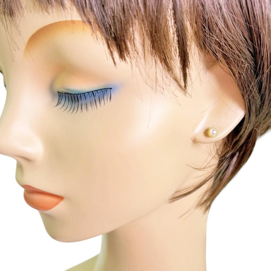 MIKIMOTO（ミキモト） ピアス 18金 K18イエローゴールド パール